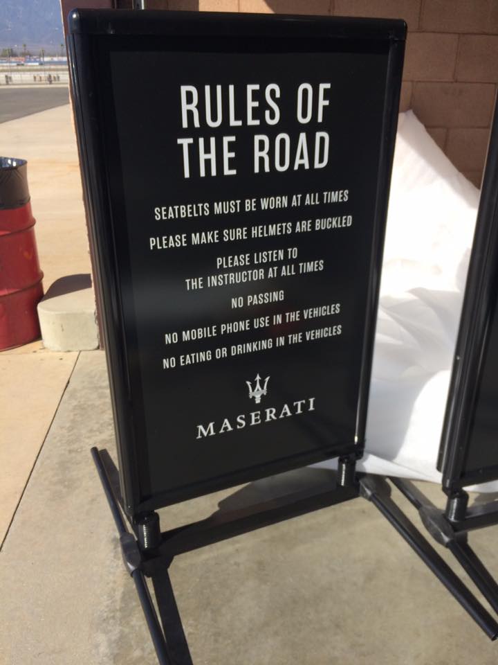 A-frame sign with a changeable promotional insert