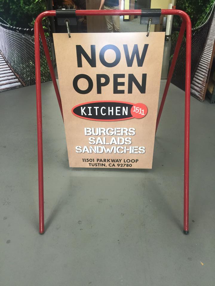 Lightweight portable A-frame promotional sign