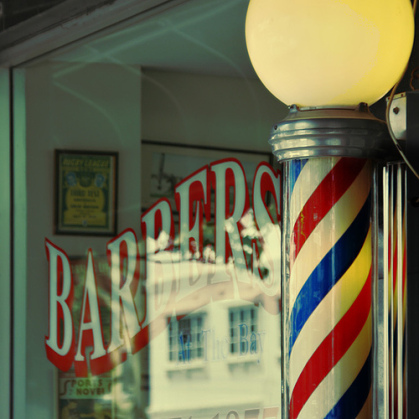 Barber Signs — storefront recognition