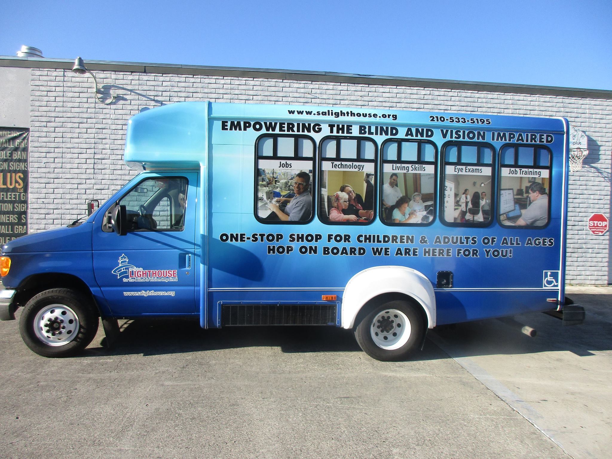 Bus Wraps example