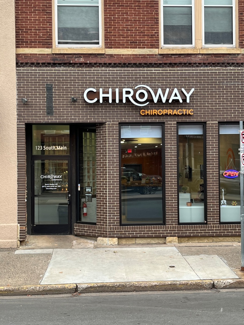 ChiroWay chiropractic clinic storefront