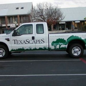 Branded work truck wrap example