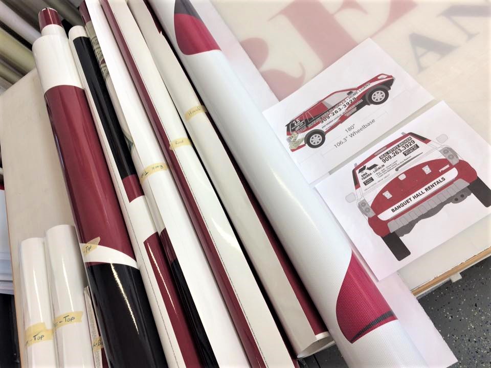 Design and production of custom commercial vehicle graphics