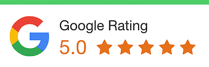 Google rating 5.0 stars