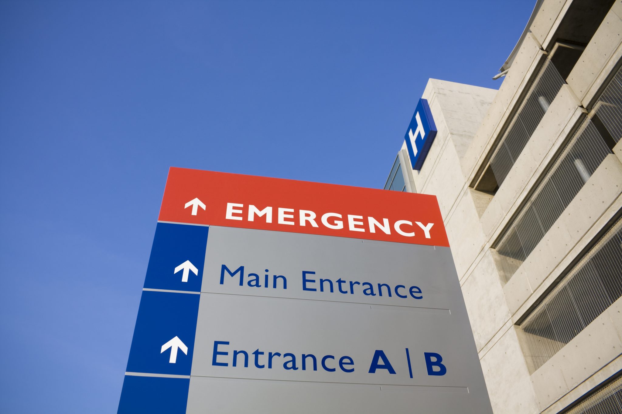 Hospital Signs — interior wayfinding & accessibility