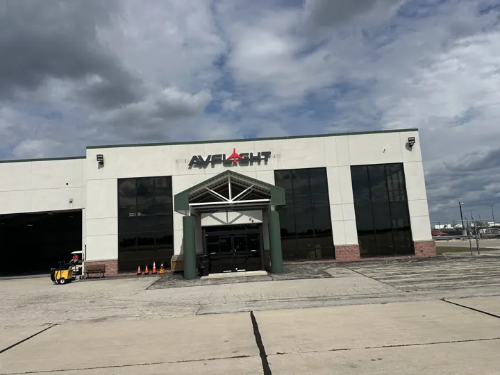 Avflight — entrance sign project by Covenant Signs and Graphics