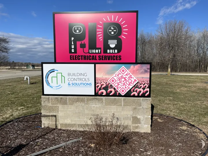 Multi-tenant monument sign project by Covenant Signs and Graphics