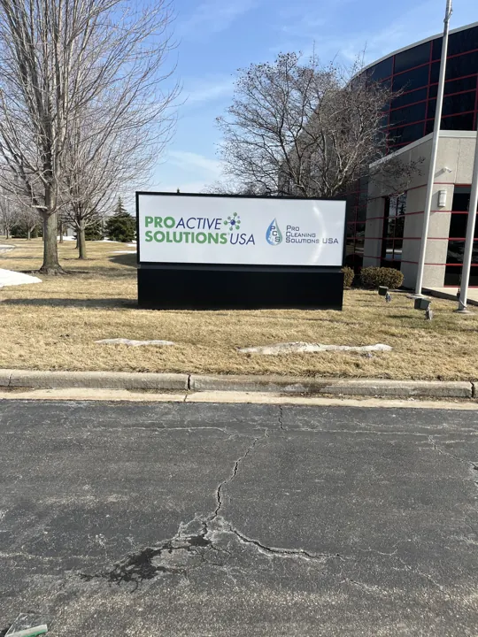 ProActive Solutions — monument sign project by Covenant Signs and Graphics
