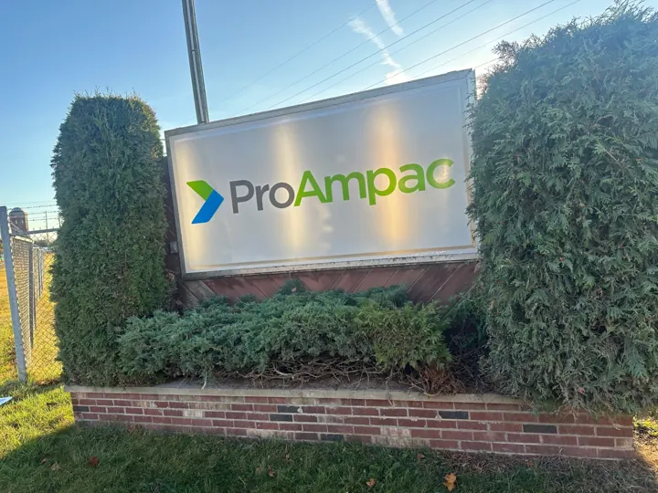 ProAmpac — monument sign project by Covenant Signs and Graphics