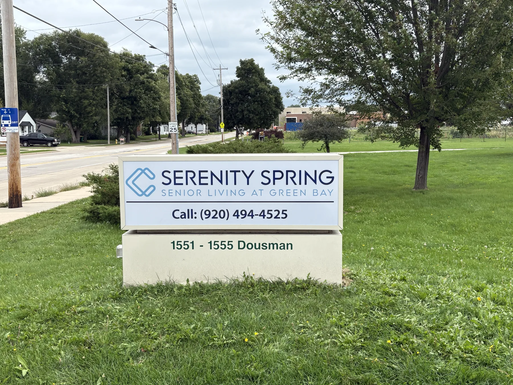 Serenity Spring — monument sign project by Covenant Signs and Graphics