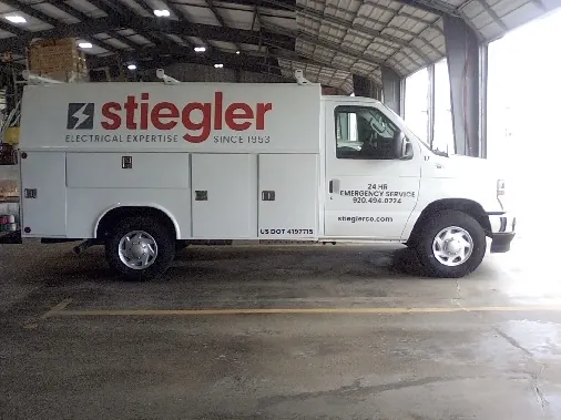 Stiegler Company — van lettering project by Covenant Signs and Graphics