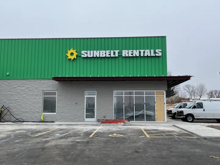 Sunbelt Rentals — channel letters project by Covenant Signs and Graphics