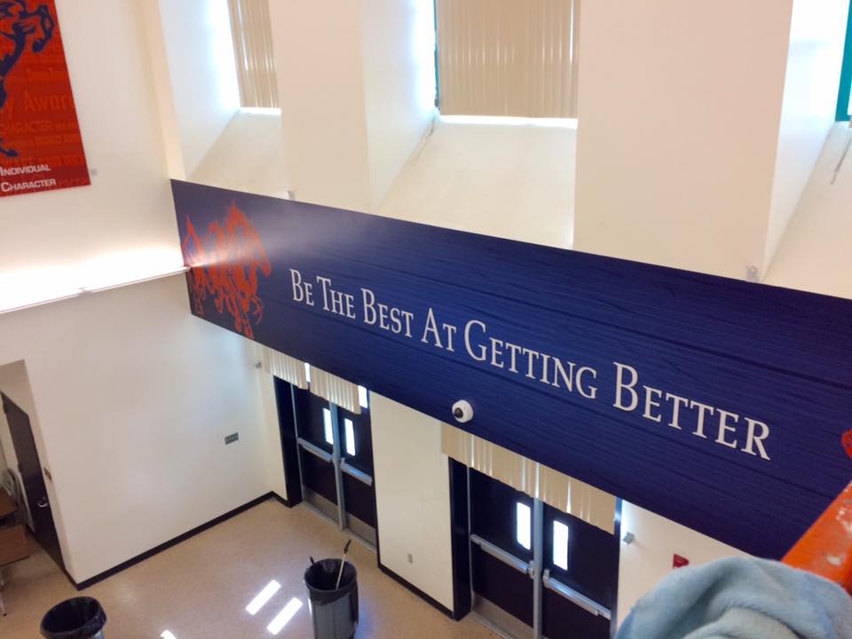 School Signs — outdoor identity & campus navigation